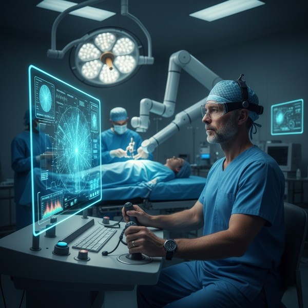 AI in Healthcare and Robotics in surgical precision