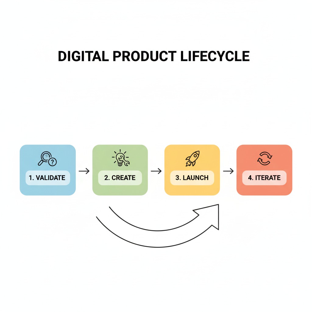 Make Money Online 2025 process flowchart to avoid common mistakes