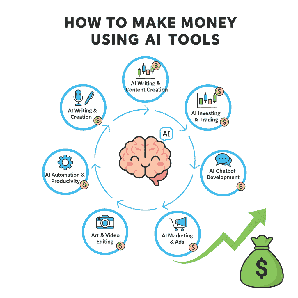 Make Money Using AI Tools example of mindset shift