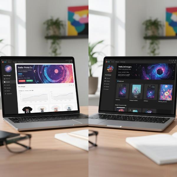 Make Money with Print on Demand platform comparison