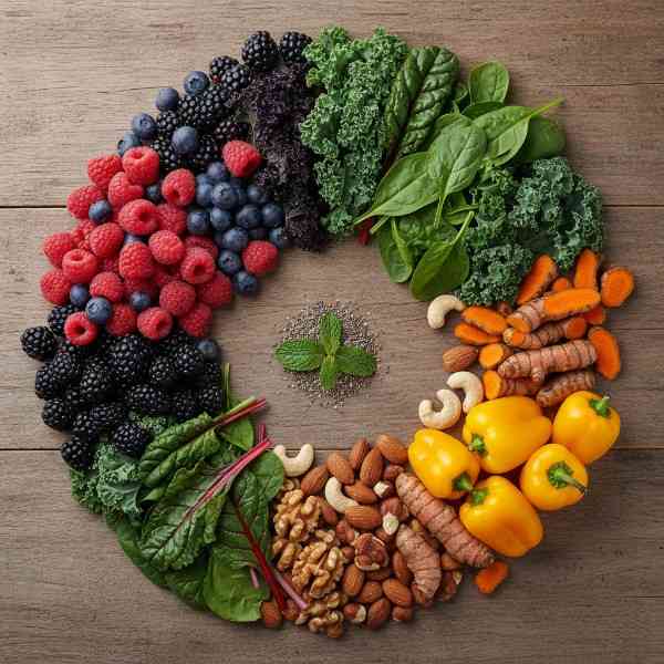 Foods That Boost Immunity Naturally antioxidant rainbow