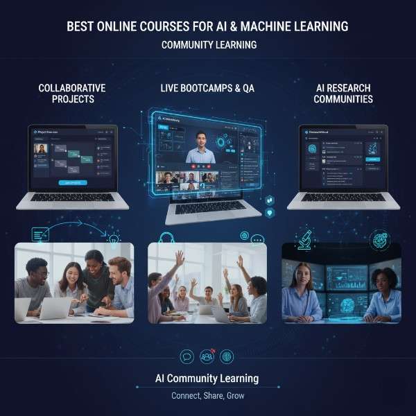 Best Online Courses for AI and Machine Learning community learning