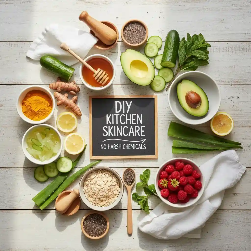 Improve Skin Tone at Home with kitchen ingredients