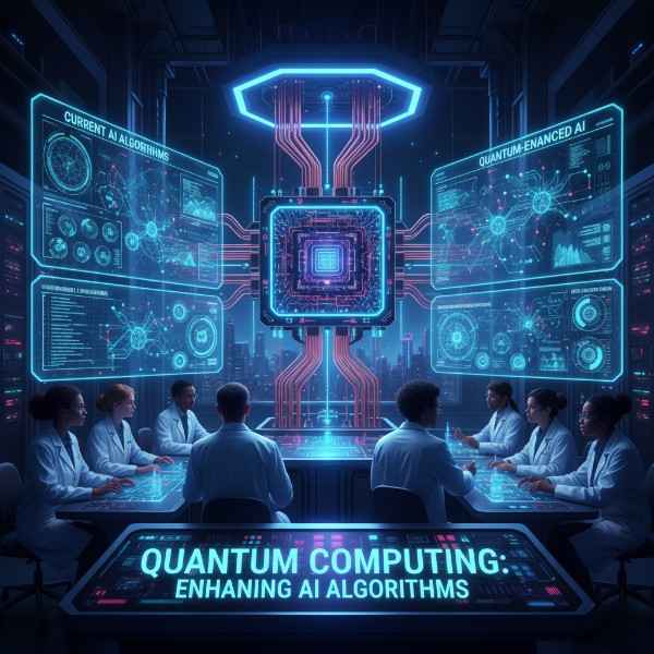 Quantum Computing Future enhancing AI algorithms