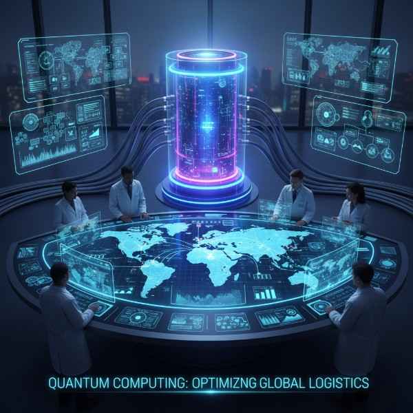 Quantum Computing Future optimizing global logistics