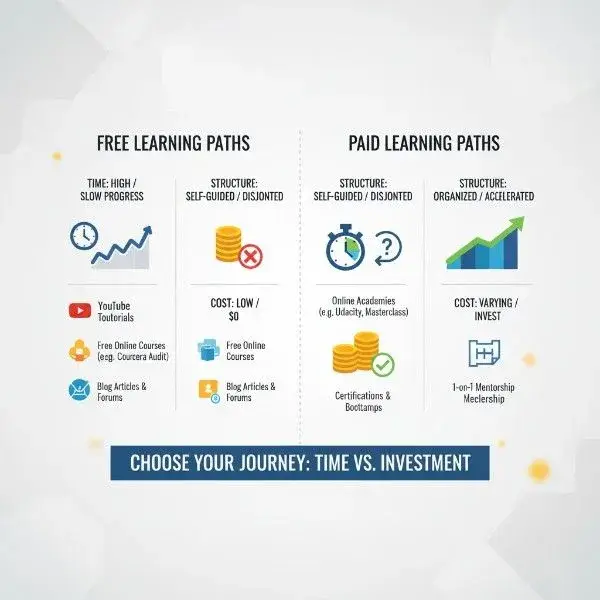 Learn Digital Skills and Earn Money Online learning paths
