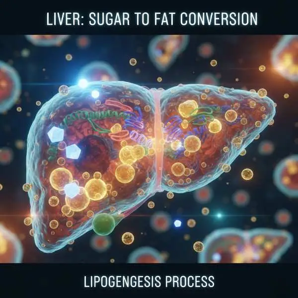 How Sugar Affects Your Body liver fat storage