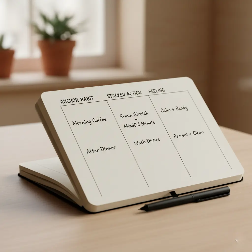 Wellness Stacking planner example