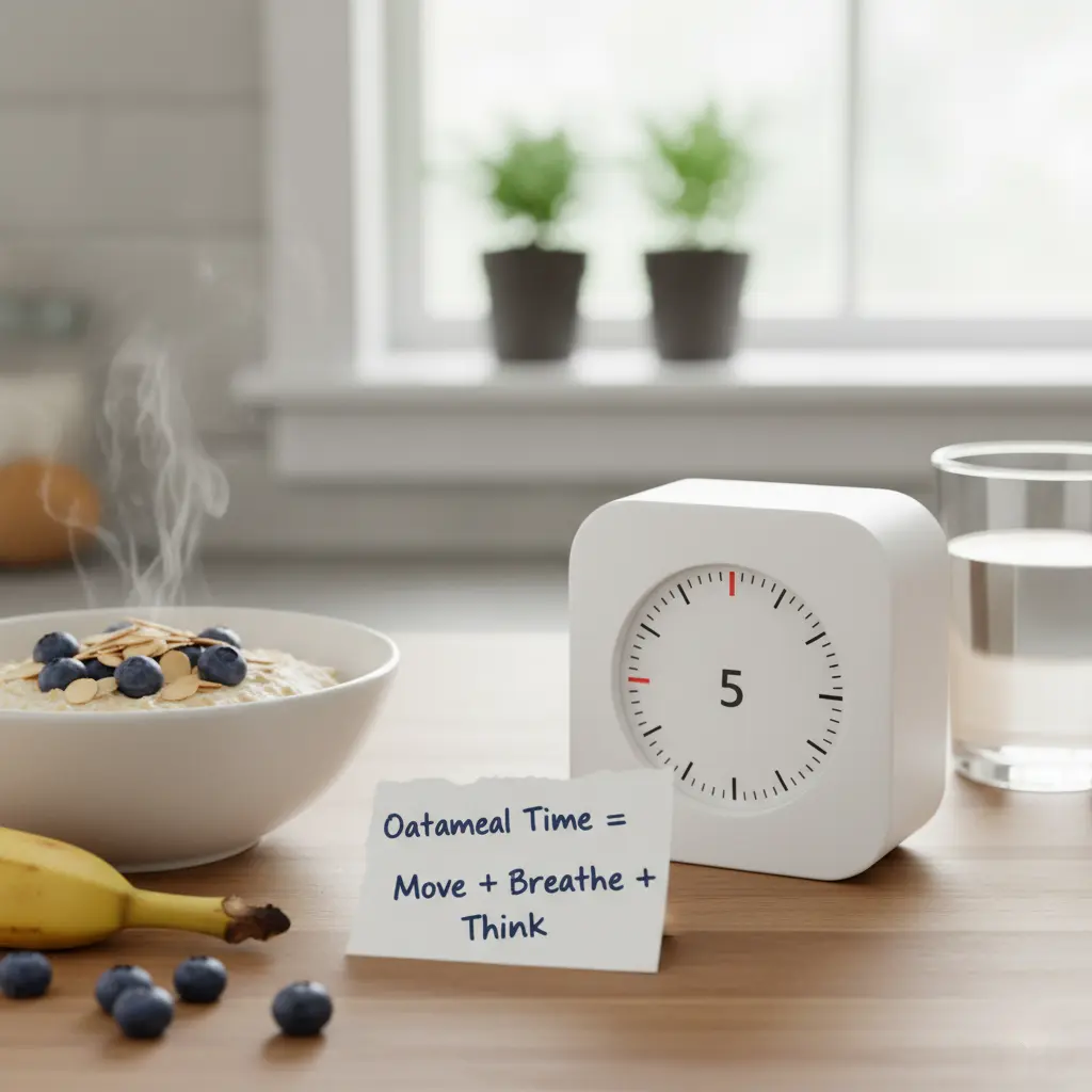 Wellness Stacking micro-habit example