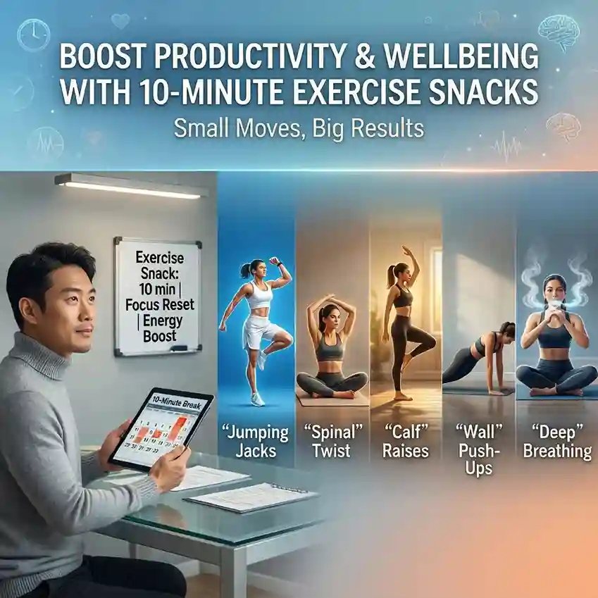 10-Minute Exercise Snacks feature image