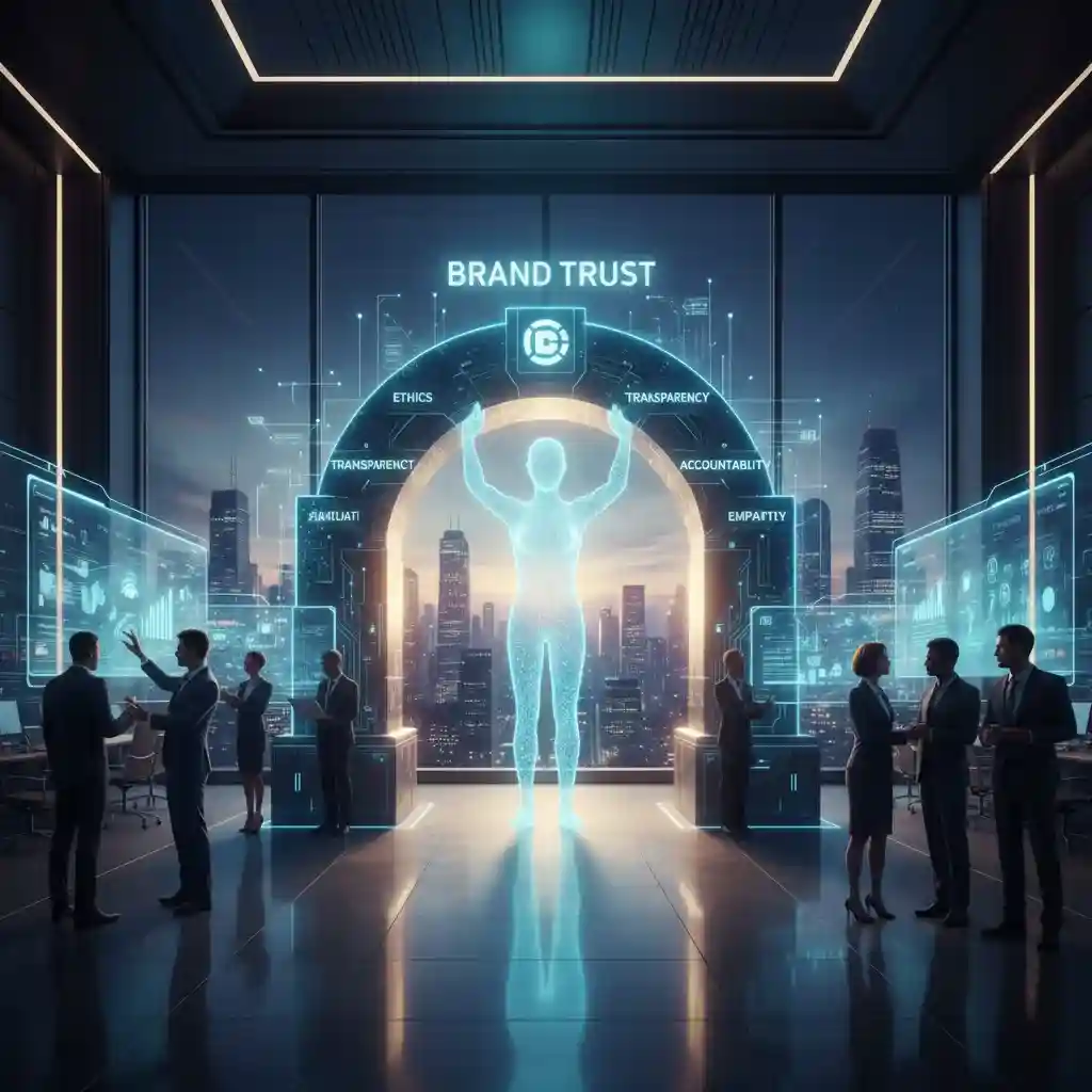 Human Touch in AI Governance building brand trust