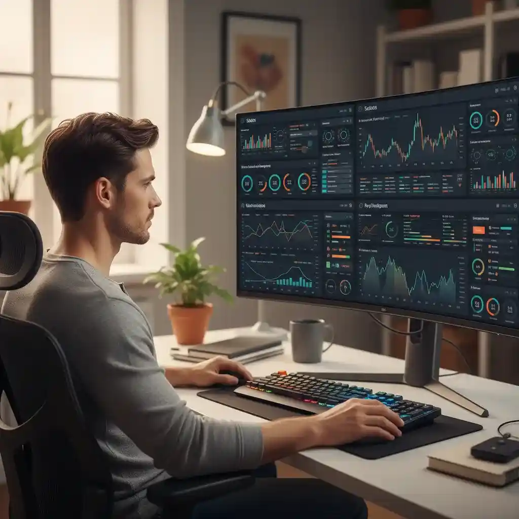 Side Hustles to Make Money from Home virtual assistant at work