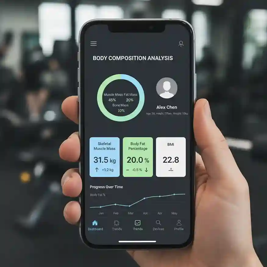 Withings Body Scan 2 Smart Scale app dashboard