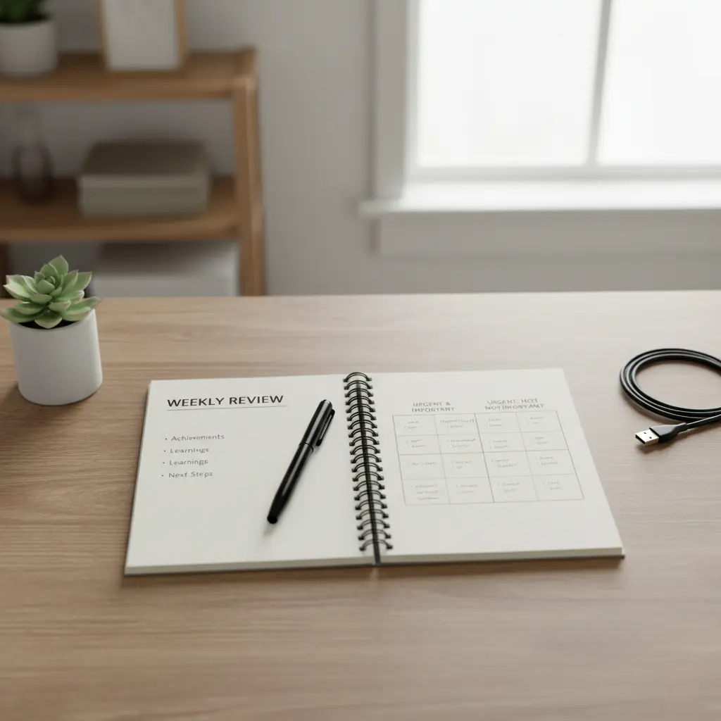 Career-Boosting Skills productivity system example