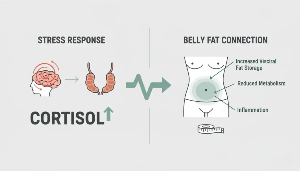 Lose Belly Fat Naturally in 30 Days by managing stress